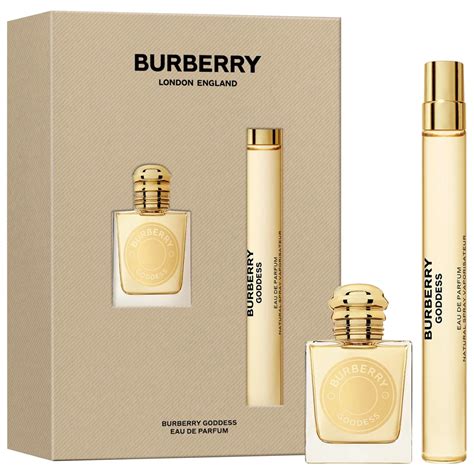 burberry fragrance set minis|mini Burberry goddess gift set.